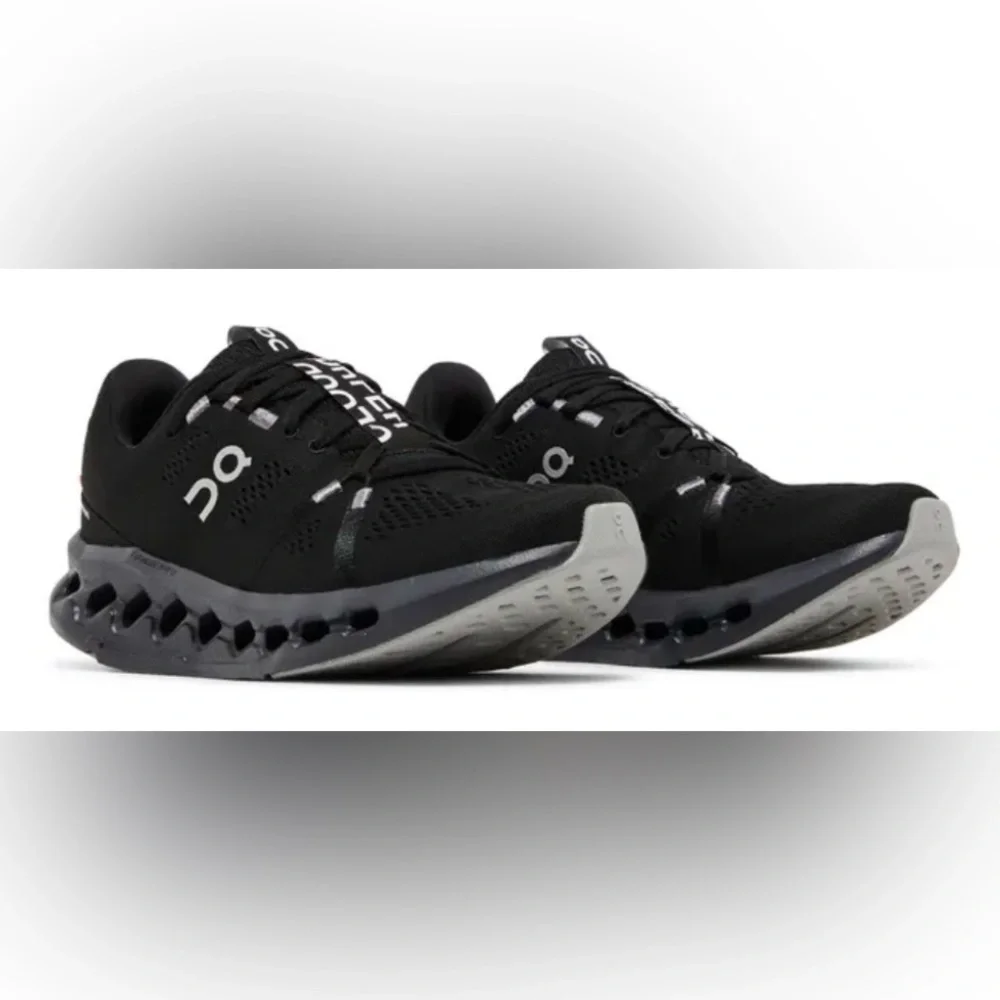 ON RUNNING Cloud Surfer Tennis Shoe in All Black Size 11